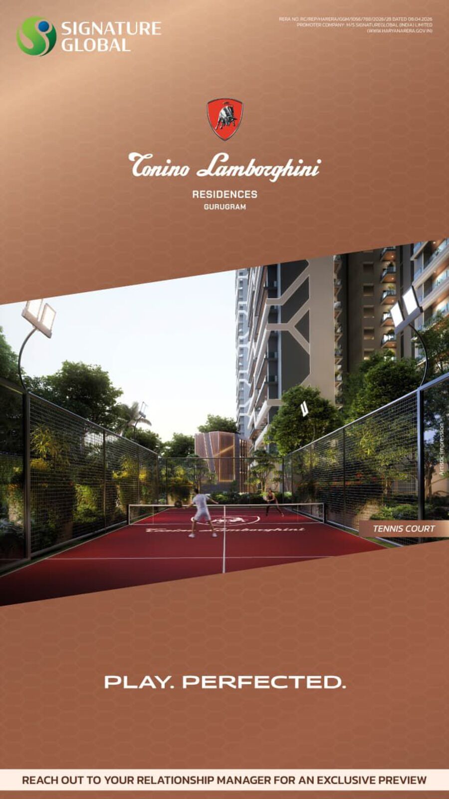 Tonino Lamborghini Residences concept render